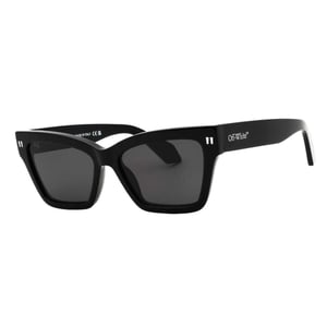 Off White Unisex zonnebril Cincinnati voor volwassenen (Zwart/Donkergrijs)