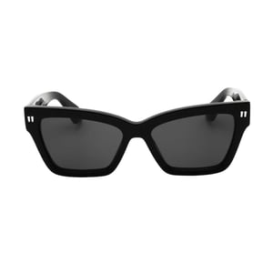 Off White Unisex zonnebril Cincinnati voor volwassenen (Zwart/Donkergrijs)
