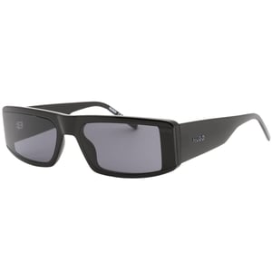 Hugo Boss Rechthoekige zonnebril heren (Grijs)