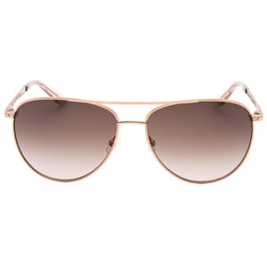 Juicy Couture Zonnebril met patroon (Roze Goud)