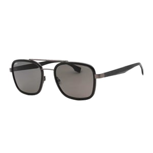 Hugo Boss Heren zonnebril gepolariseerd (Donker Ruthenium/Grijs)