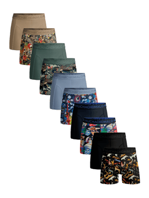 Muchachomalo Heren Boxershorts - 10-Pack - Mannen Onderbroeken