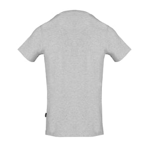 Aquascutum Heren T-shirt met blokjeslogo (Grijs)