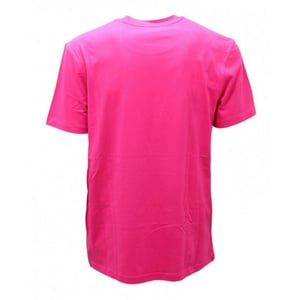 Moschino Heren Couture Glanzend Logo T-Shirt (Roze)