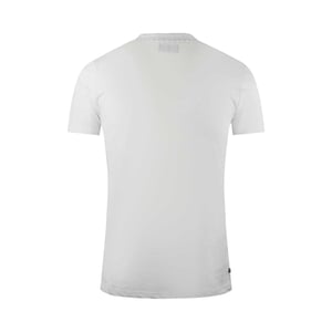 Aquascutum Heren Londen Aldis Vet Logo T-Shirt (Wit)