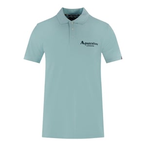Aquascutum Heren London 1851 Poloshirt (Lichtblauw)