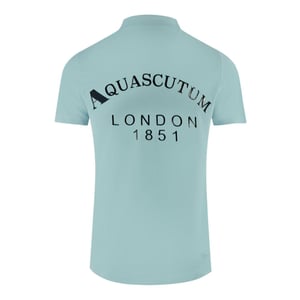 Aquascutum Heren London 1851 Poloshirt (Lichtblauw)