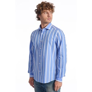 Verticale Streep Shirt Casual Stijl