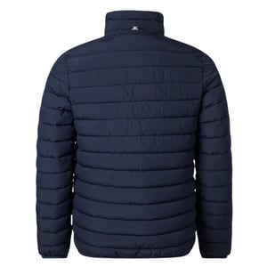 Aquascutum Heren Mock Neck Active Gewatteerd Jasje (Marineblauw)