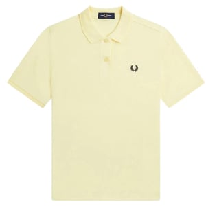 Fred Perry Heren Logo Poloshirt (Crème)