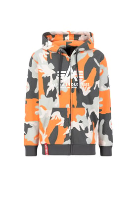 Basic Big Logo Camo PP Zip Hoodie