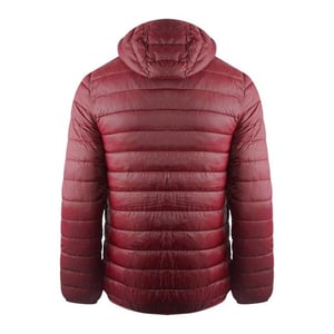 Aquascutum Heren Bordeaux Londen Logo Hooded Jacket (Rood)