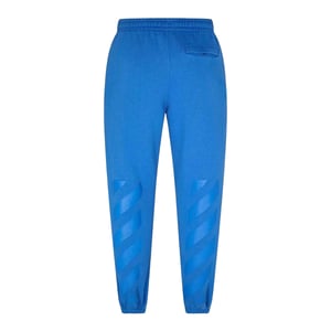 Off White Heren zweetbroek (Blauw)
