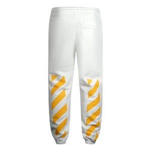 Off-White Heren Caravaggio Logo Joggingbroek (Wit)