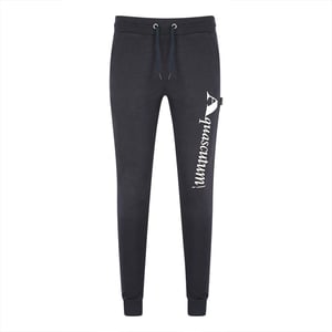 Aquascutum Uniseks Sweatbroek Volwassenen met Logo (Marine)