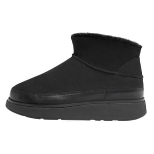 Fit Flop Dames/Dames Gen-FF Ultra Mini Doubleface enkellaarsjes in omgekeerd lam (Zwart)