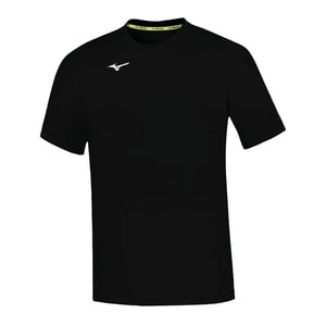 Mizuno Heren Core T-shirt met korte mouwen (Zwart)