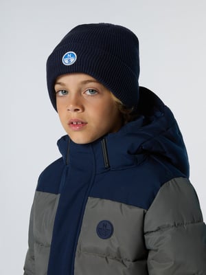 North Sails Muts Geribbeld met logopatch