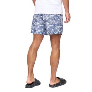 Henleys Heren Wave Polyester Regular Zomer Zwemshorts (Marineblauw)