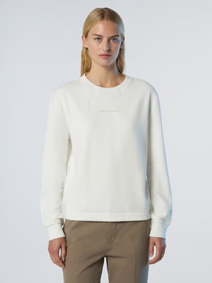 North Sails Sweatshirt Met ton-sur-ton logo