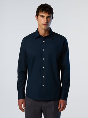 North Sails Overhemd Stretch popeline