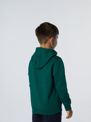 North Sails Hoodie Volledige ritssluiting met maxi-logo