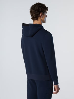 North Sails Hoodie Piqué Scuba stof