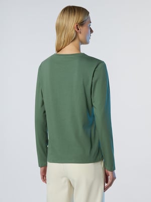 North Sails T-shirt met lange mouwen Met verhoogd logo