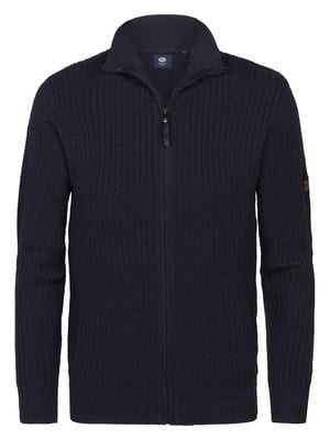 Petrol Industries - Heren Gebreid Vest Fairbanks - Blauw
