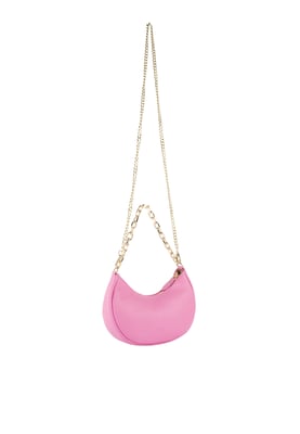 FELIPA Leren schoudertas Dames fuchsia