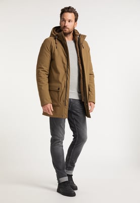 ICEBOUND Bridgeport serie 3 in 1 Winter Parka Heren donkerbeige