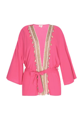 IZIA Kimono Dames roze