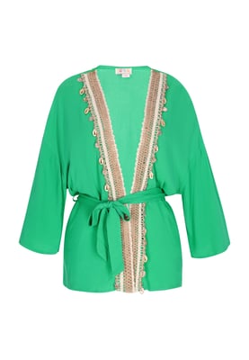 IZIA Kimono Dames groente