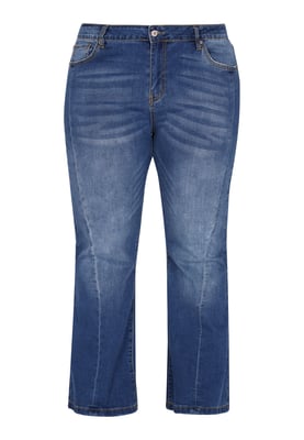 IZIA Plussize broek vrouwen donkerblauw