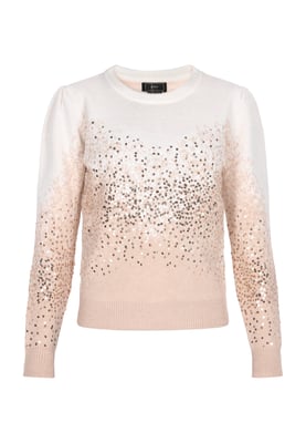 Faina Jumper Dames Gebroken wit beige