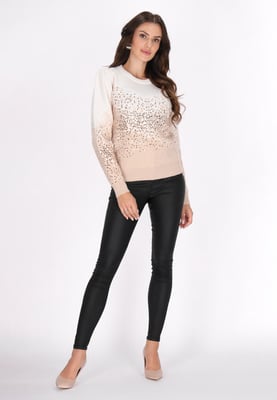 Faina Jumper Dames Gebroken wit beige