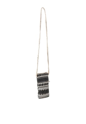 IZIA Telefoontas Dames zwart en wit