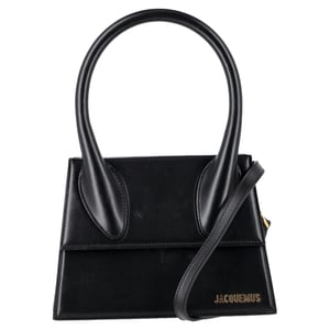 Jacquemus Le Grand Chiquito handtas met handvat in zwart leer