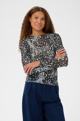 Blouse met lange mouwen ZulvirSZ Blouse met lange mouwen Fitted