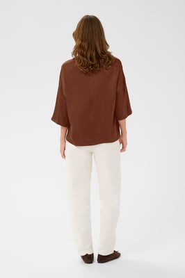 Blouse met korte mouwen SLMirabella Blouse met korte mouwen Loose fit