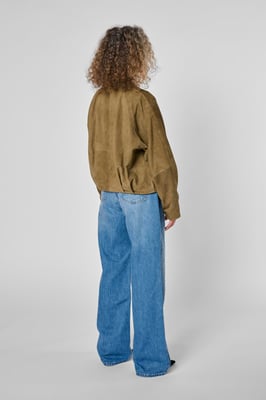 Leren jas MWPetra Leren jas Loose fit