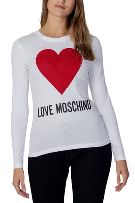 Langarm Versierd Hart T-shirt