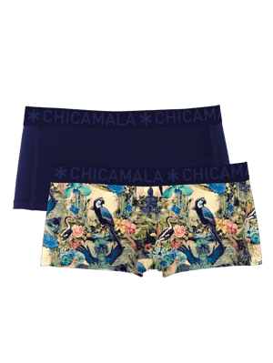 Chicamala Boxershort - 2-Pack - Meisjes Ondergoed