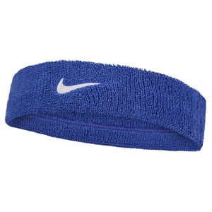 Nike Klassieke Swoosh Hoofdband (Koningsblauw/Wit)
