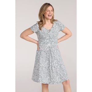 Mountain Warehouse Dames/Dames Orchid Leafy Floral UV Jurk (Groen)