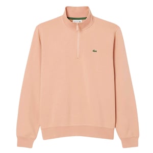 Lacoste Heren Fleece Sweatshirt met rits (Rozeachtig)