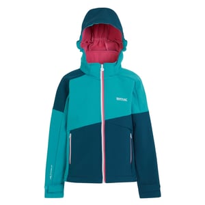 Regatta Soft Shell Jas Kinderen/Kinderen VII (Tahoe blauw/Marokkaans blauw)