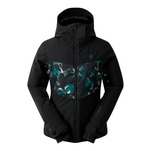 Dare 2B Dames/Dames Iced Waterdichte Ski jas (Zwart/Elektrisch)