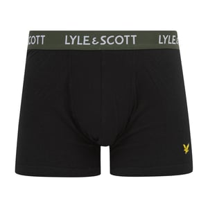 Lyle & Scott Heren Core Boxershorts (Set van 3) (Zwart)