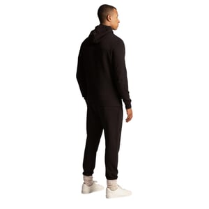 Lyle & Scott Heren Co-Ordinate Slim Joggingbroek met print (Zwart)